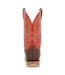 Mens Rebel Pro Full Grain Leather Cowboy Boots Worn Brown Chili Pepper Durango-2