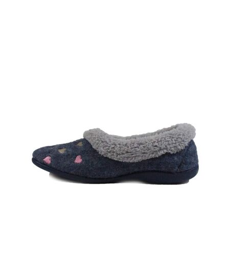 Chaussons Alaska Femme Bleu Marine Fleet & Foster