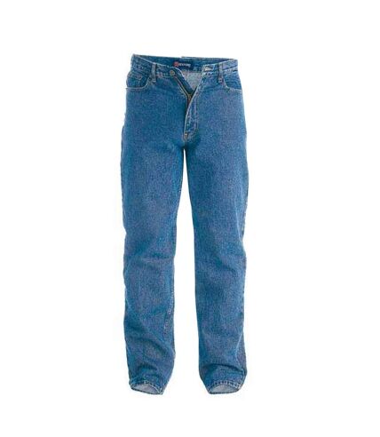 Duke Mens Rockford Carlos Stretch Jeans (Stonewash)