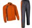 Ensemble veste pantalon survêtement - TOURNAMENT - orange et gris-1