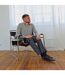 Mens Thin Soft 100% Cotton Non Elastic Dress Socks-3