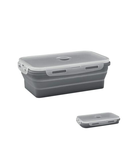 Kolapso silicone collapsible lunch box one size stone grey MidOcean