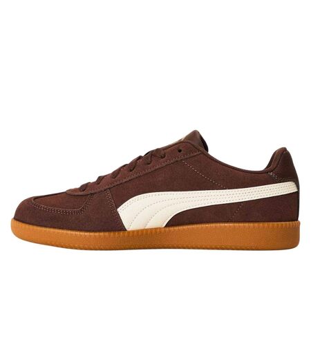Mens Club Suede Trainers Brown White Gum Puma