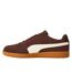 Mens Club Suede Trainers Brown White Gum Puma-2