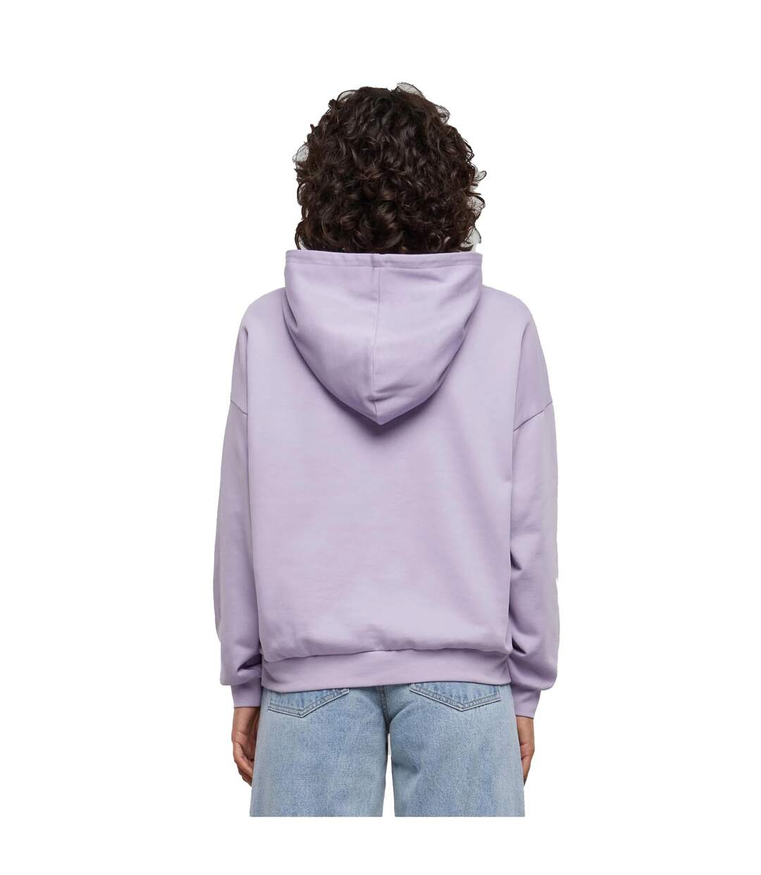 Womens/ladies Terrycloth Oversized Hoodie Dusty Lilac Urban Classics-3