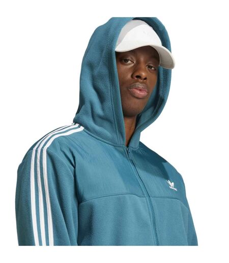 Mens Originals Regular Hoodie Teal Adidas