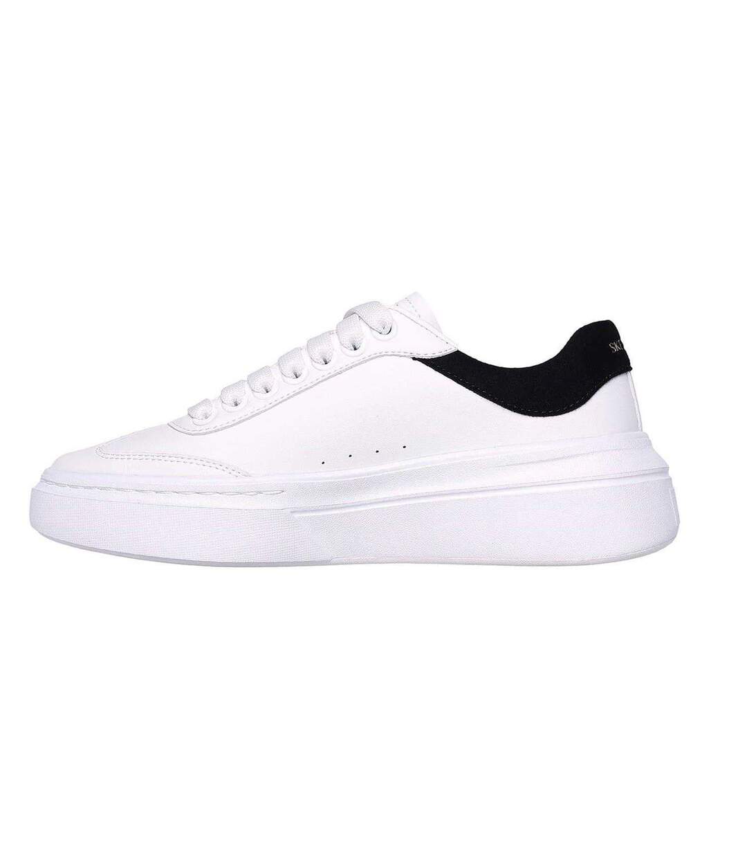 Baskets Cordova Classic Femme Blanc Noir Skechers-2
