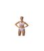 Womens/ladies Flu3nte Solid High Waist Bikini Bottoms Purple Speedo-1