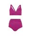 Maillot De Bain 2 Pièces De Grossesse Femme Violet Speedo-1