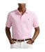 Mens Pima Cotton Slim Short-sleeved Polo Shirt Pink Ralph Lauren-2