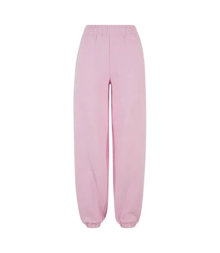 Pantalon De Jogging Fluffy Femme Rose Clair Build Your Brand