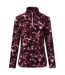 Polaire Motif/style Coup De Brosse Margot Femme Pourpre Regatta-2