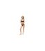 Bas De Maillot De Bain Motif/style À Rayures Global Femme Bleu Marine Foncé Tommy Hilfiger-1