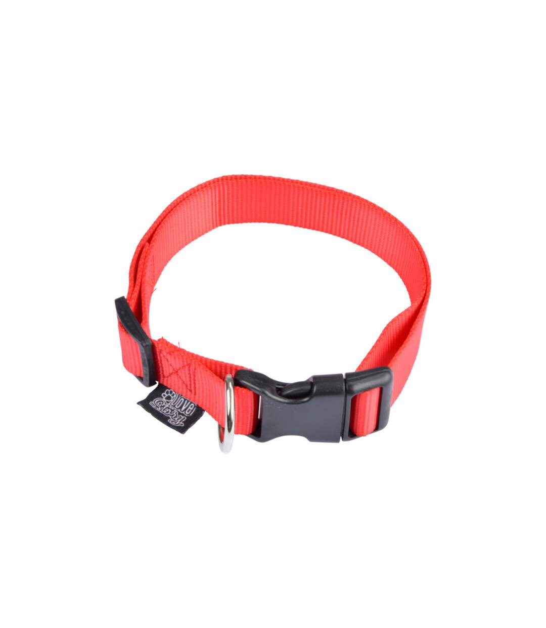 Collier Réglable pour Chien Essentiel 65cm Rouge-1