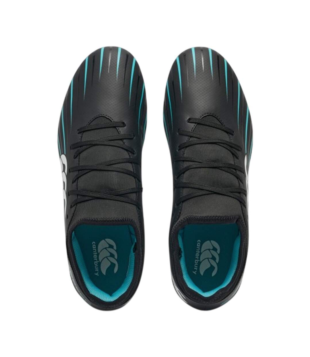 Chaussures De Rugby Pour Terrain Souple Speed Falcon 2.0 Team Homme Noir Canterbury-2