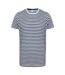 SF - T-shirt - Adulte (Blanc / Bleu marine Oxford) - UTPC5933