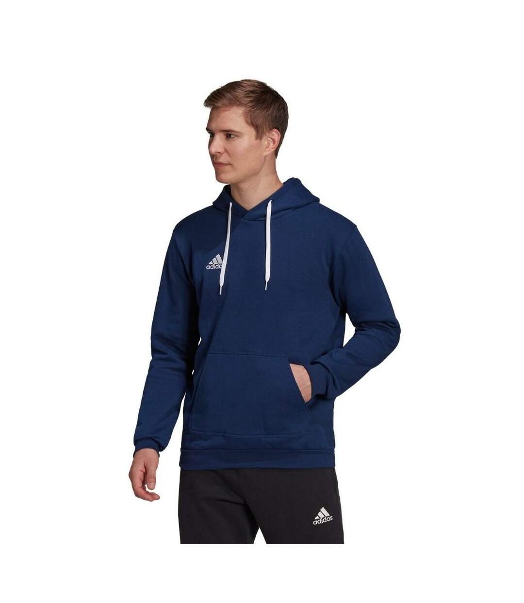 Sweat À Capuche Entrada Homme Bleu Marine Adidas-1