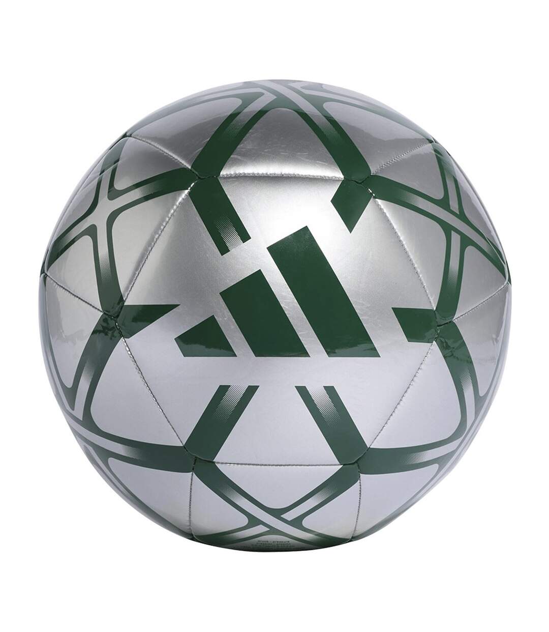 Ballon De Foot Starlancer Club Taille 5 Gris Argent Adidas-1
