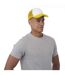 Trucker casquette 5 panels jaune/blanc Bullet-3