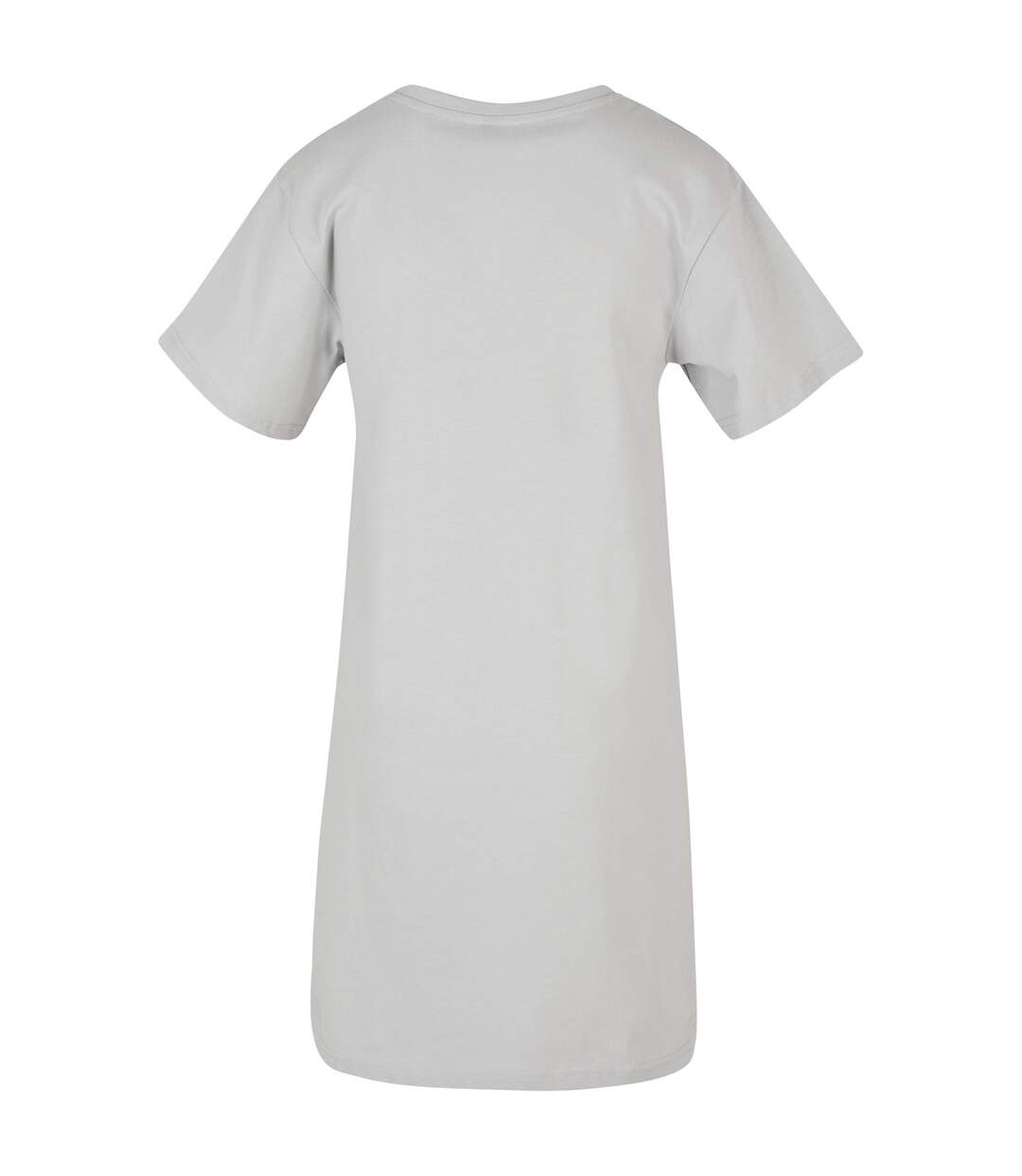 Robe T-shirt Femme Gris Pâle Build Your Brand-2