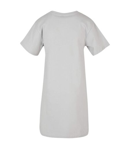 Robe T-shirt Femme Gris Pâle Build Your Brand