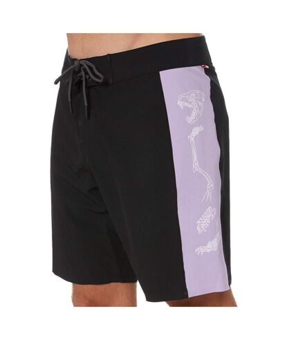 Short de bain Noir/Violet Homme Globe Dion Agius - 34