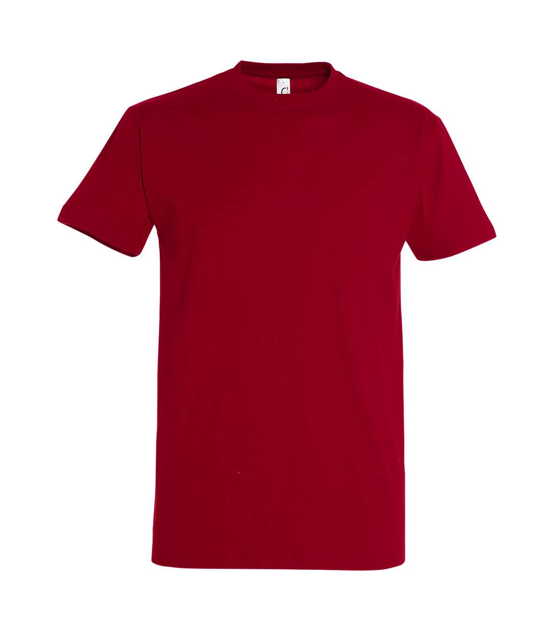 SOLS Mens Imperial Heavyweight Short Sleeve T-Shirt (Tango Red)