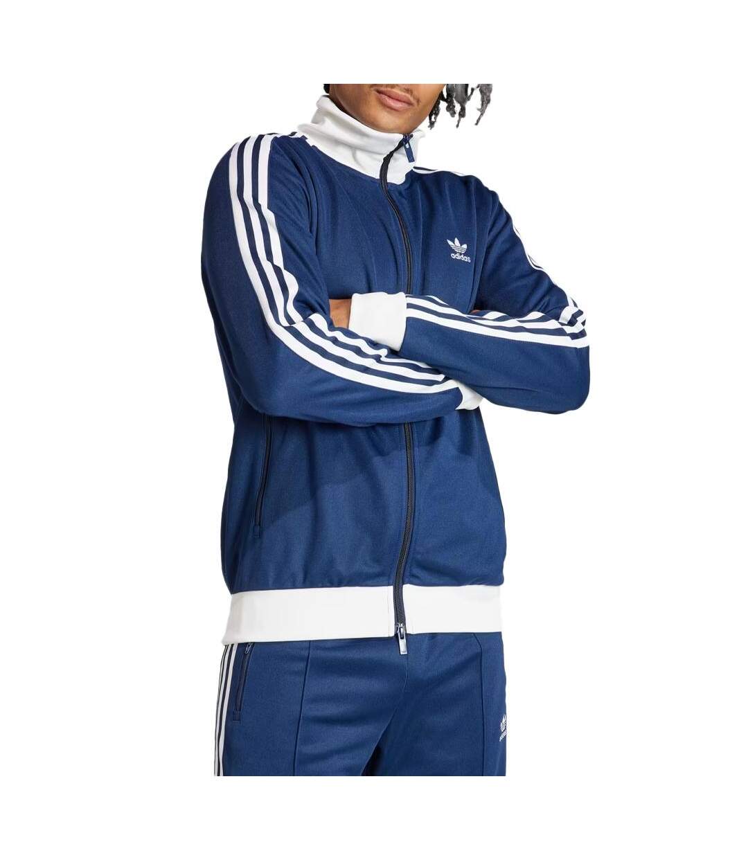 Veste de Survêtement Bleu Homme Adidas Beckenbauer - L-1