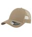 Casquette De Baseball Rapper Kaki Beige Gris Atlantis Headwear-3