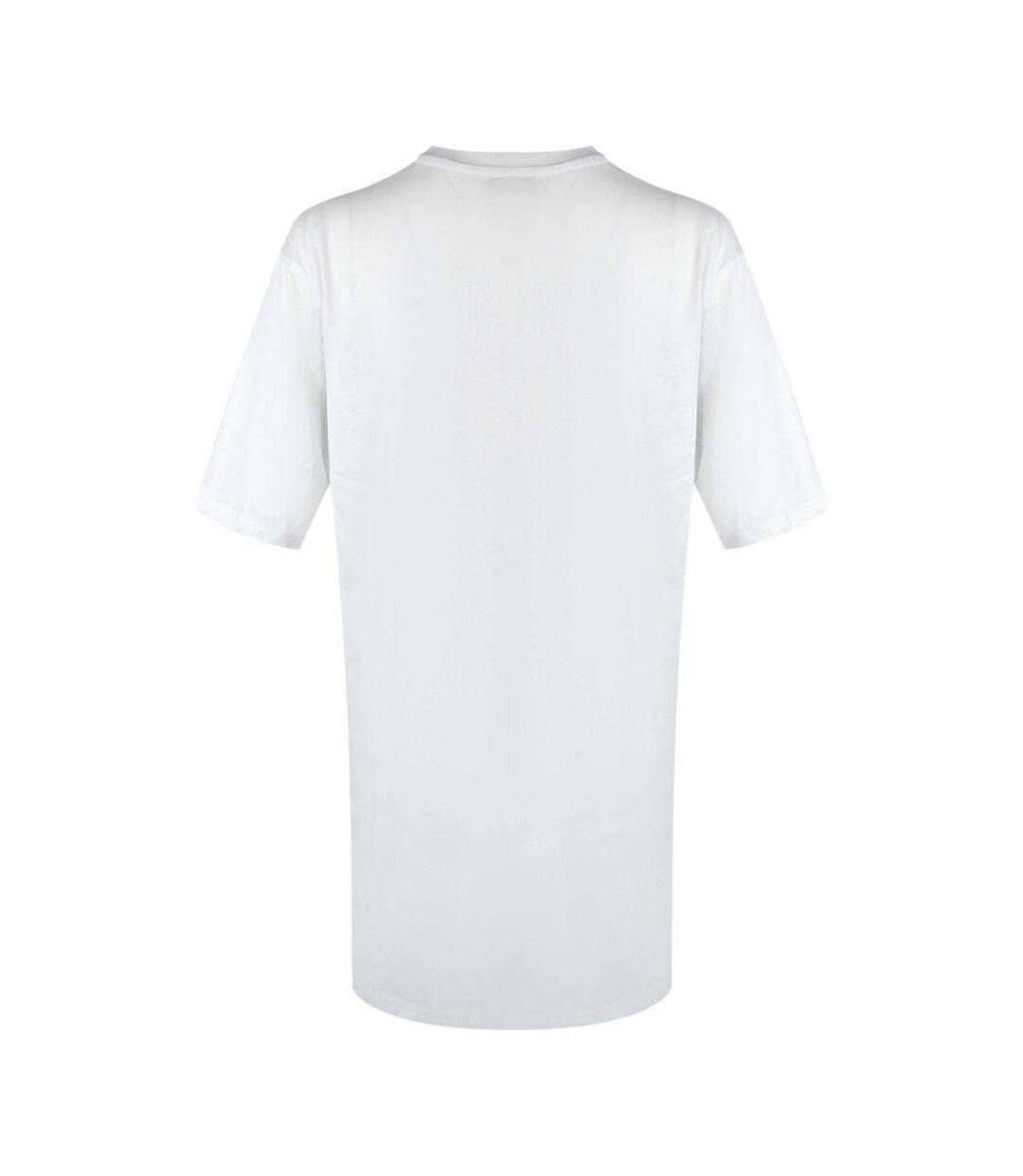 T-shirt Motif/style Bulles Femme Blanc Love Moschino-2