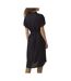 Robe noire femme vero moda bumpy-2