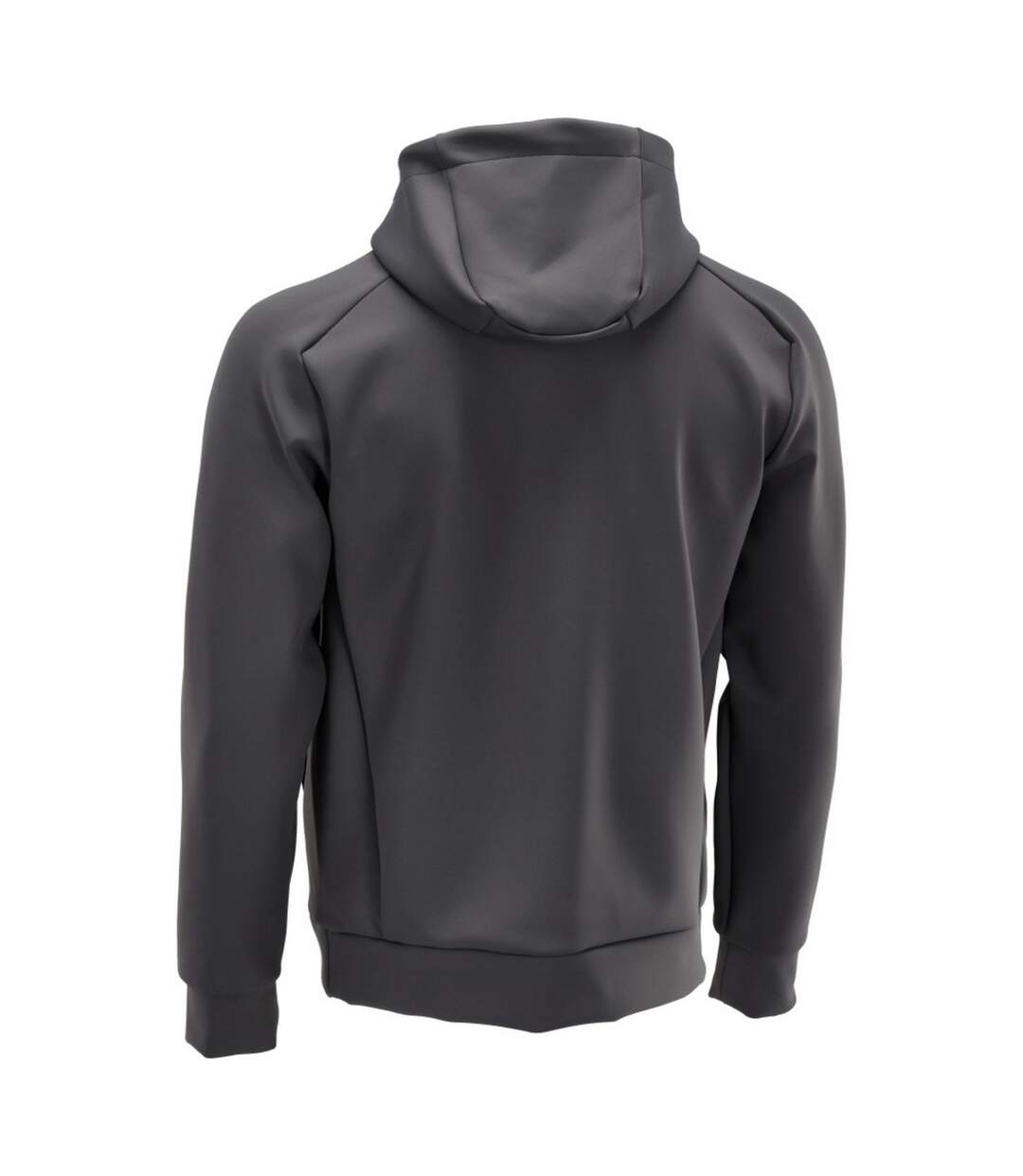 Sweat À Capuche Motif/style Uni Customised Homme Gris Pierre Mascot-2