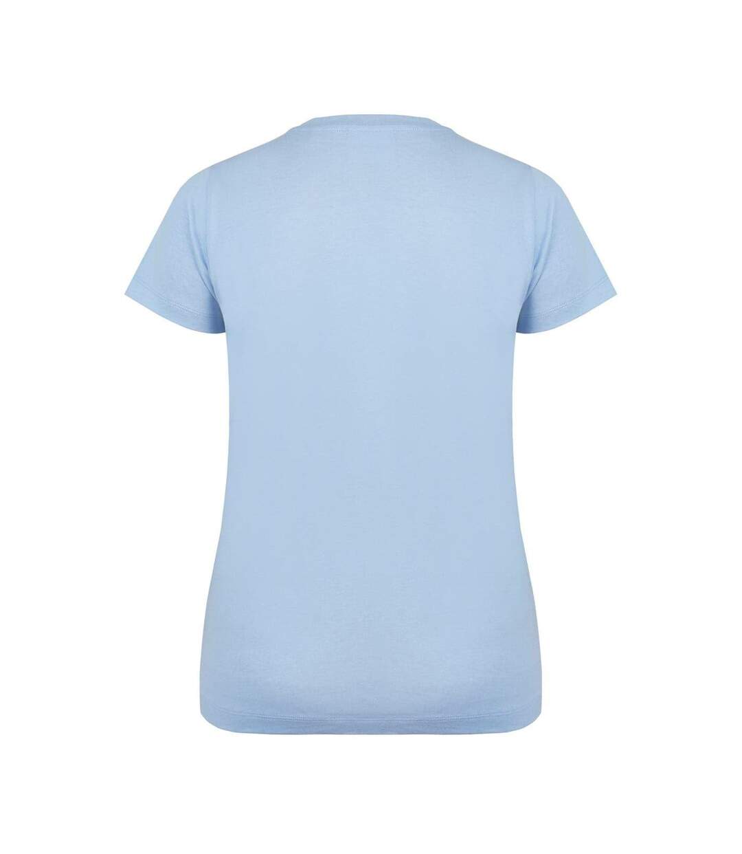 T-shirt Motif/style Uni Femme Bleu Clair Slazenger-2