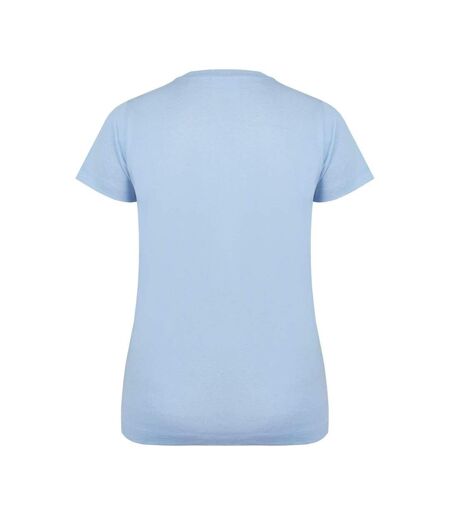 T-shirt Motif/style Uni Femme Bleu Clair Slazenger
