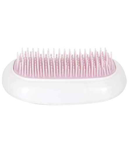 Brosse à Cheveux Ionique Vibrante 11cm Blanc