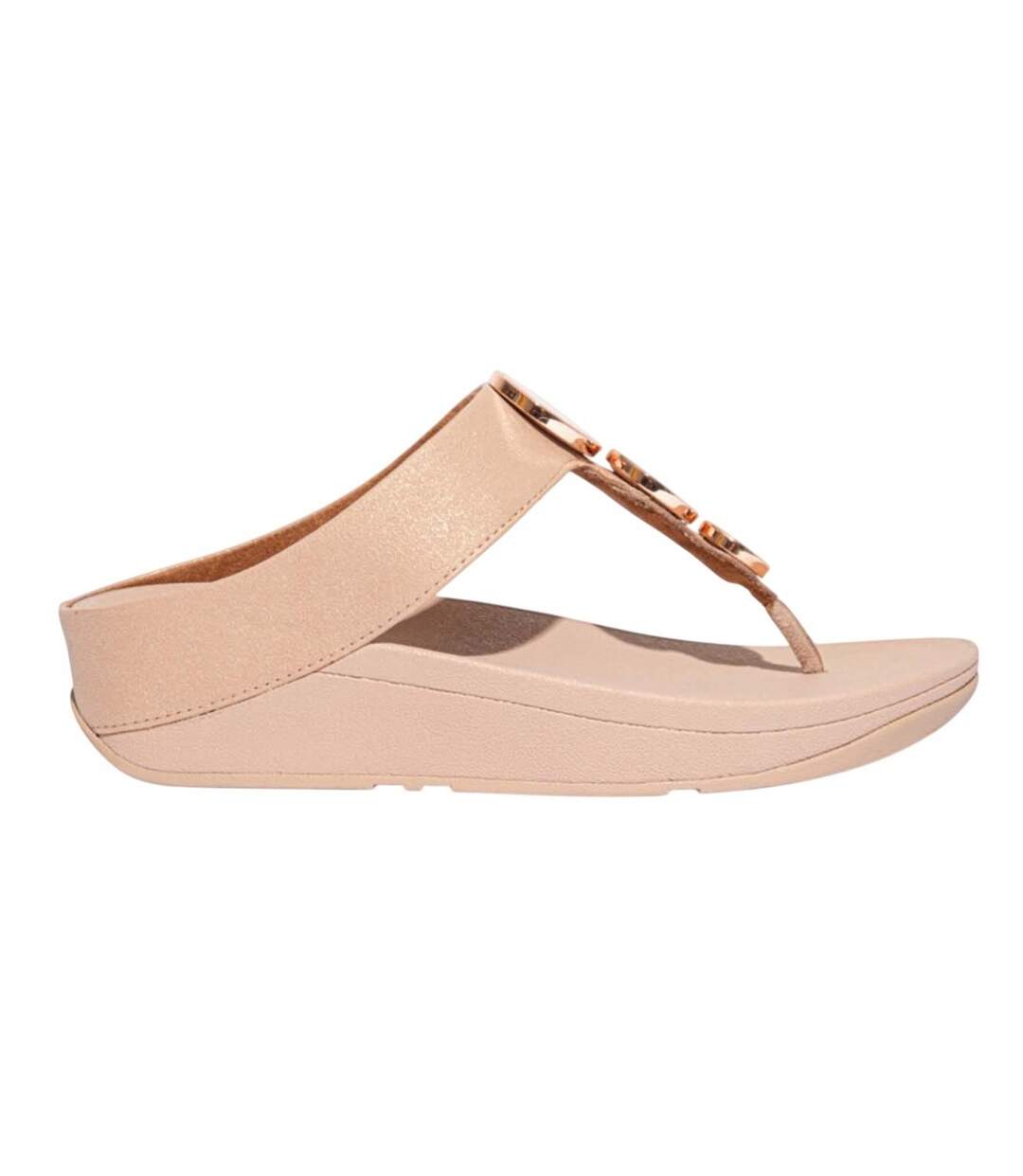 Sandales Style Scintillant Halo Femme Beige Fit Flop-2