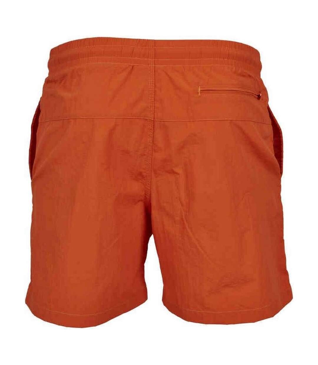 Short De Bain Motif/style Bloc Homme Rouille Urban Classics-2