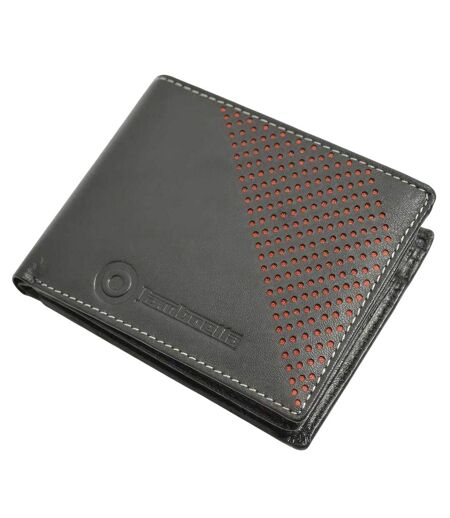Portefeuille Motif/style Perforé Taille Unique Noir Mélange Lambretta