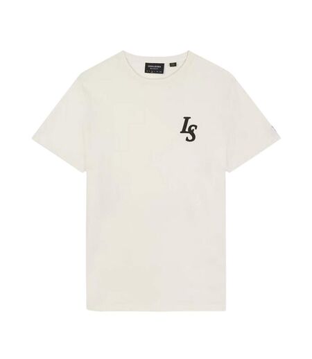 T-shirt Manches Courtes Motif/style Emblème Homme Blanc Lyle & Scott