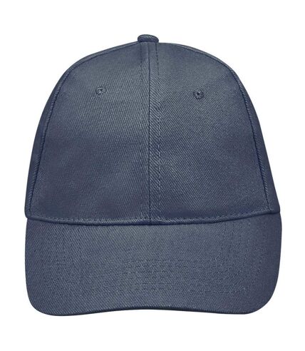 Casquette de baseball buffalo unisexe bleu SOLS