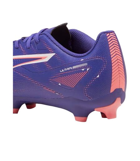 Mens Ultra 5 Play Football Boots Purple White Puma