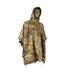 Poncho Motif/style Camouflage Adulte Vert Viper-4