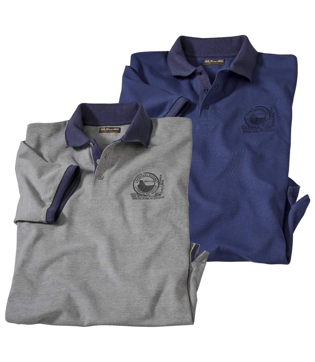 2er-Pack Polo-Shirts Authentic Expedition Atlas For Men
