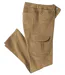 Braune Kordhose im Cargo-Stil-4