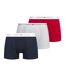 x3 boxers blanc/rouge/marine homme tommy hilfiger trunk-1