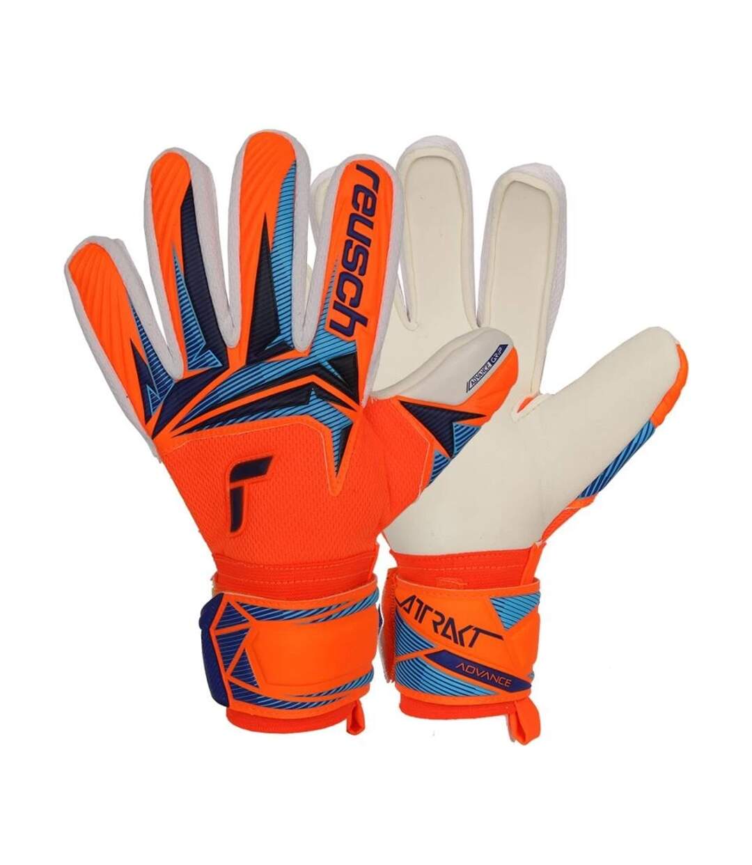 Gants De Gardien De But Célébrations Du Monde Attrakt Advance Adulte Orange Reusch-3