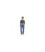 T-shirt Court Manches Longues Feline Femme Gris Foncé Chiné JJXX-1
