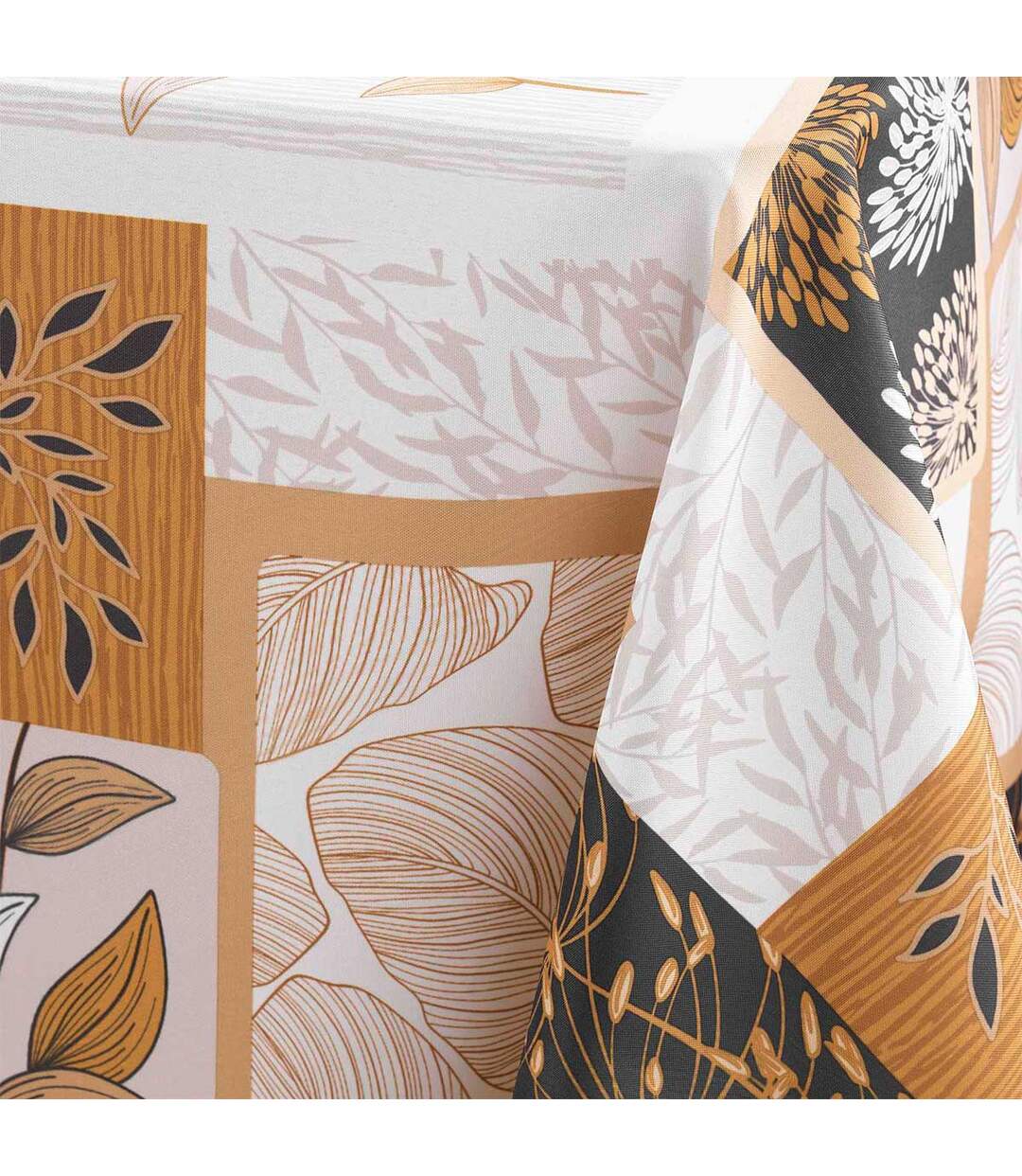 Nappe Antitache Imprimé Faya 150x240cm Naturel-3