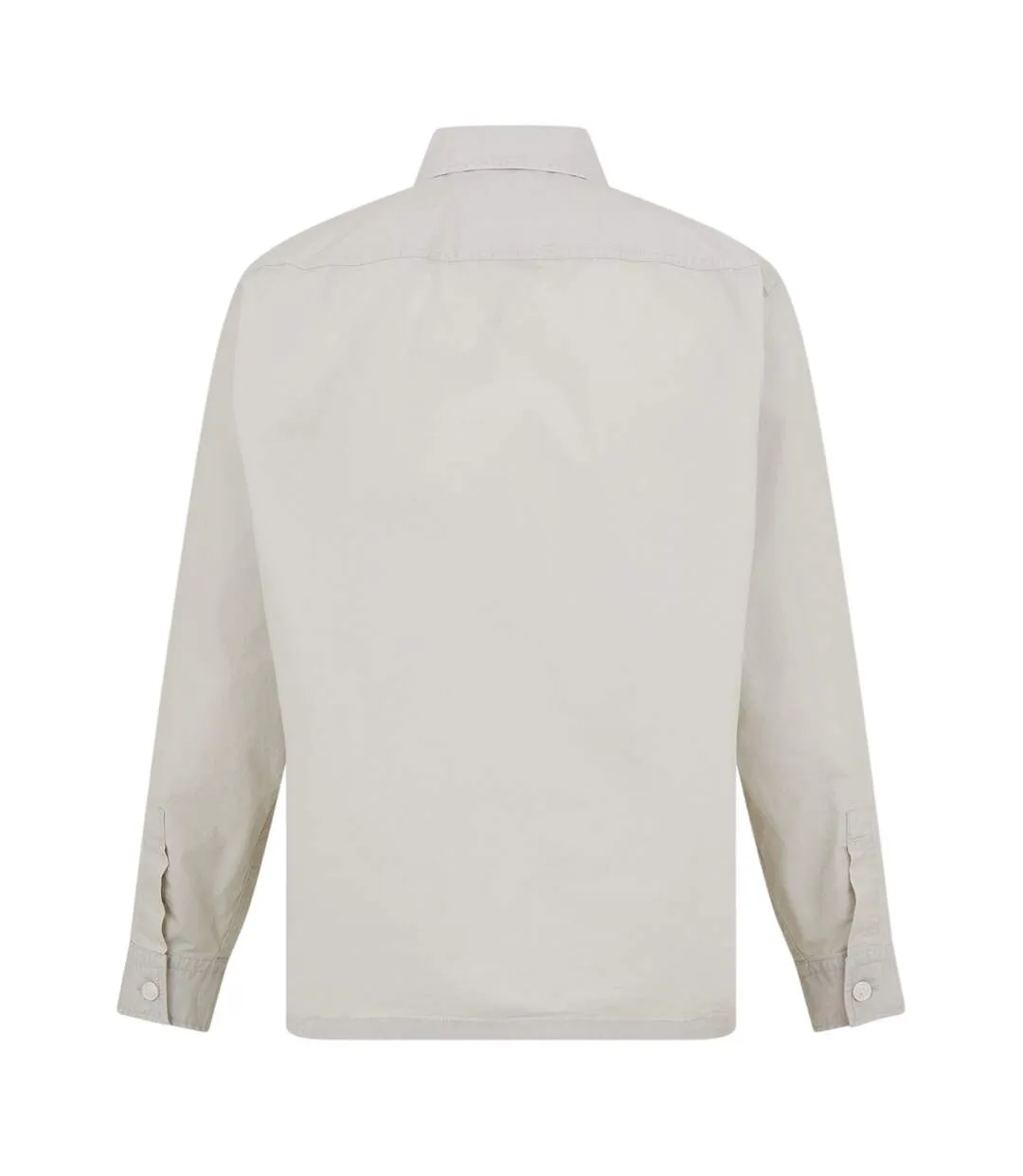 Surchemise Manches Longues Motif/style Fût Homme Beige Clair Boss-3