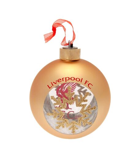 Liverpool FC LED Bauble (Gold/Red) (One Size) - UTTA11049